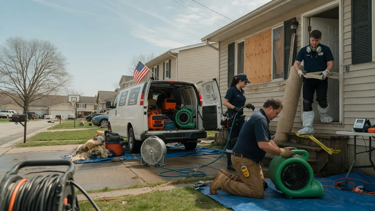 Water Damage Restoration in Leslie, WV near me